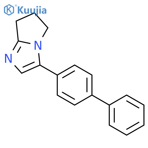 5H-Pyrrolo[1,2-a]imidazole, 3-[1,1'-biphenyl]-4-yl-6,7-dihydro- structure