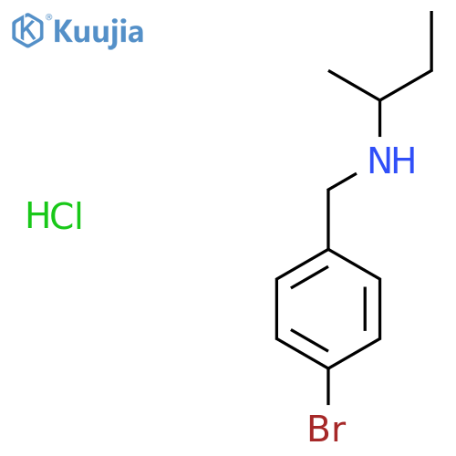 N-(4-Bromobenzyl)-2-butanamine hydrochloride structure