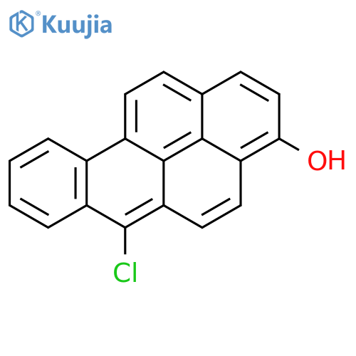 Benzo[a]pyren-3-ol, 6-chloro- structure