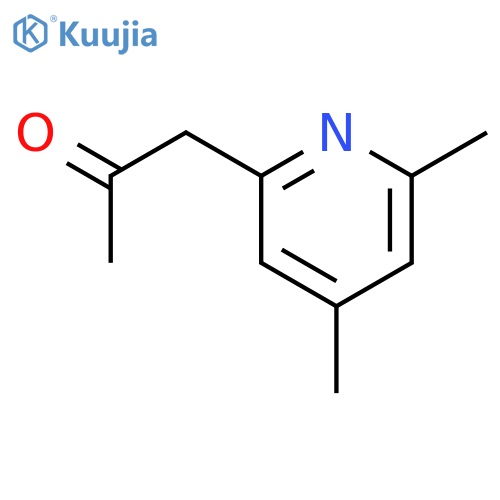 2-Propanone, 1-(4,6-dimethyl-2-pyridinyl)- structure