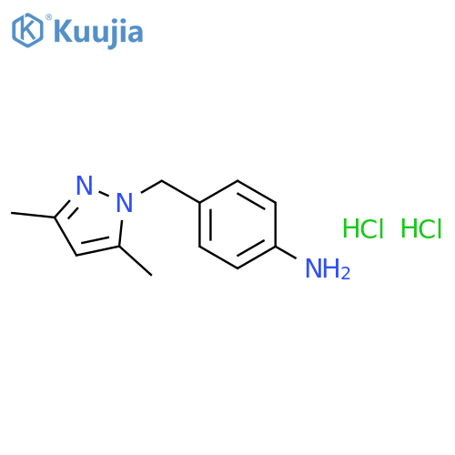 4-(3,5-Dimethyl-1H-pyrazol-1-yl)methylaniline structure