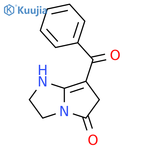 5H-Pyrrolo[1,2-a]imidazol-5-one, 7-benzoyl-1,2,3,6-tetrahydro- structure
