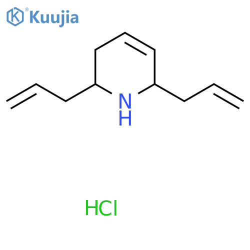 2,6-Diallyl-1,2,3,6-tetrahydropyridine hydrochloride structure