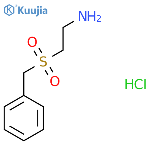 2-(Benzylsulfonyl)ethanamine hydrochloride structure