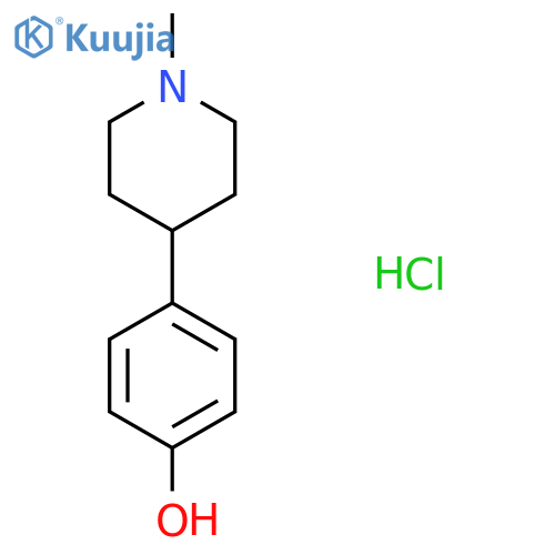 4-(1-Methylpiperidin-4-yl)phenol hydrochloride structure