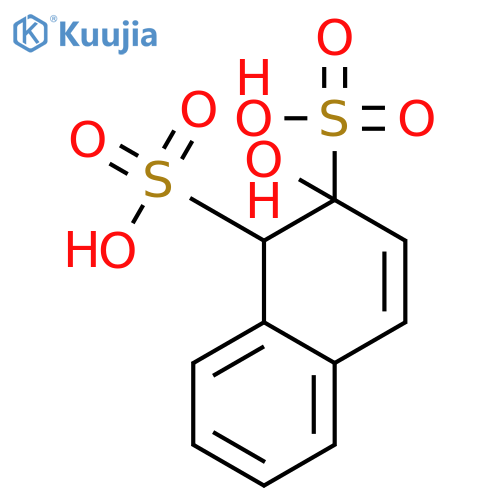Naphthalenedisulfonic acid, 2-hydroxy- structure