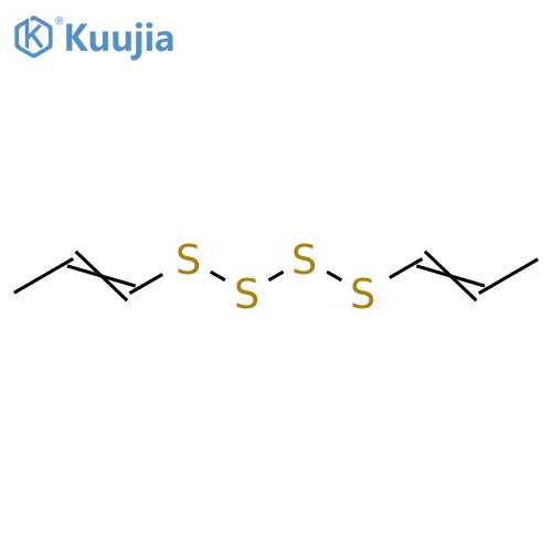 Tetrasulfide, di-1-propenyl structure