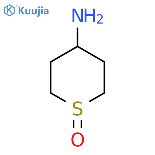 4-amino-1λ?-thian-1-one structure