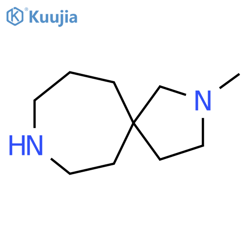2-Methyl-2,8-diazaspiro[4.6]undecane structure