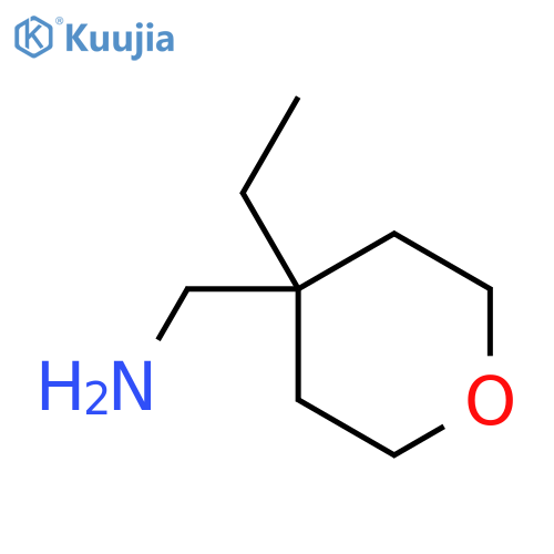 4-Ethyltetrahydro-2H-pyran-4-ethanamine structure