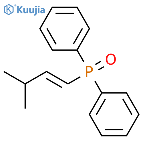 Phosphine oxide, [(1E)-3-methyl-1-butenyl]diphenyl- structure