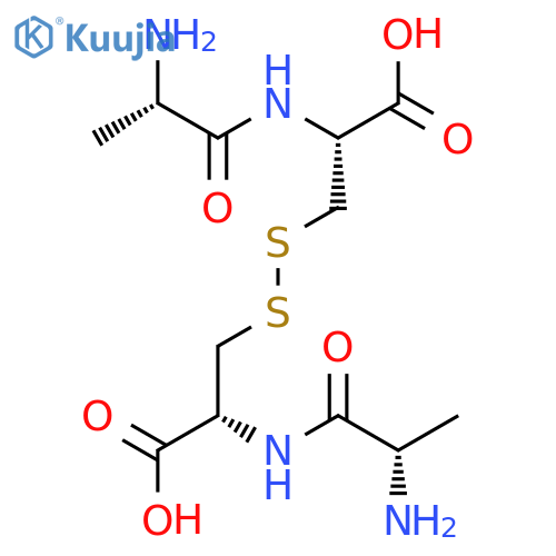 N,N'-di-L-alanyl-L-cystine structure