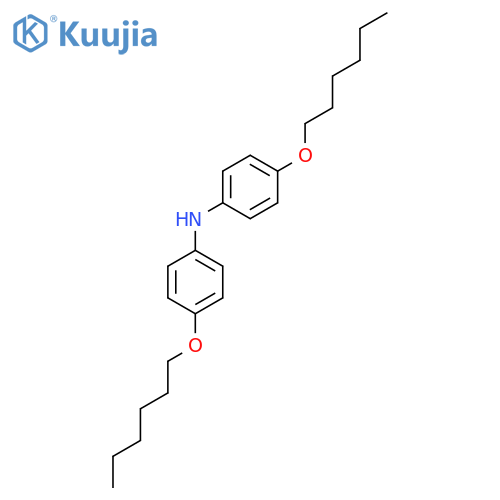 Bis(4-(hexyloxy)phenyl)amine structure
