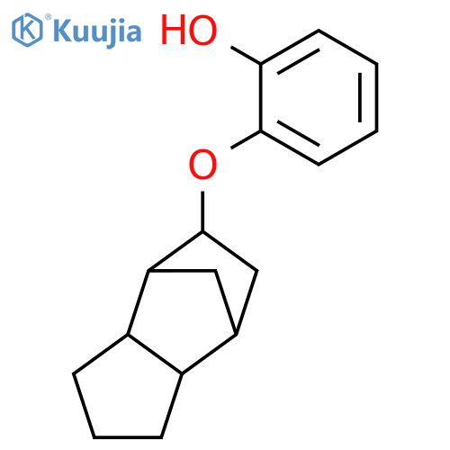 Phenol, 2-[(octahydro-4,7-methano-1H-inden-5-yl)oxy]- structure