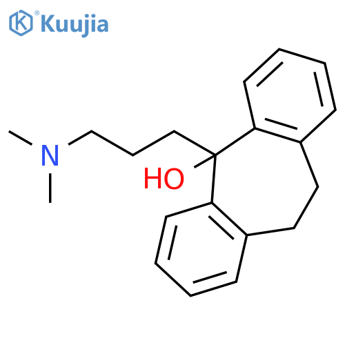 5-3-(Dimethylamino)propyl-10,11-dihydro-5H-dibenzoa,dcyclohepten-5-ol structure