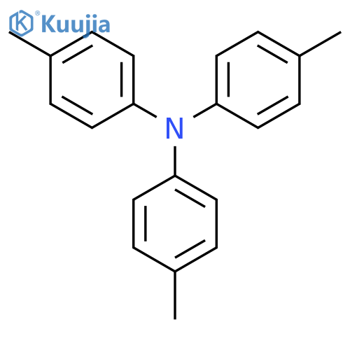 Benzenamine, 4-methyl-N,N-bis(4-methylphenyl)- structure