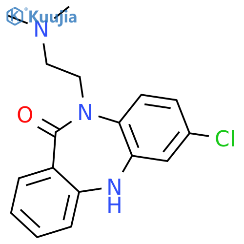 11H-Dibenzo[b,e][1,4]diazepin-11-one,7-chloro-10-[2-(dimethylamino)ethyl]-5,10-dihydro- structure