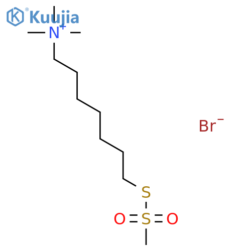 7-(Trimethylammonium)hepyl Methanethiosulfonate Bromide structure