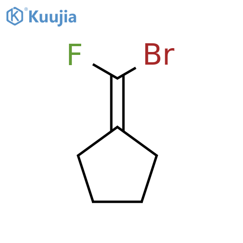 [Bromo(fluoro)methylidene]cyclopentane structure