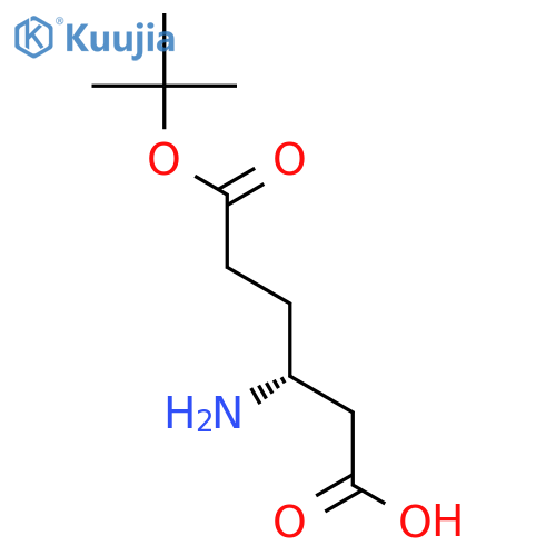 H-L-BETA-GLU(OTBU)-OH structure
