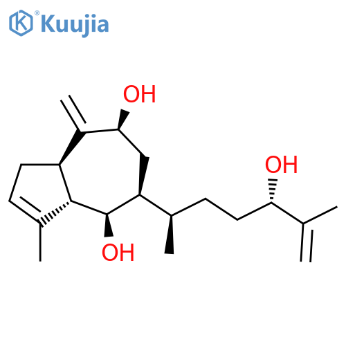 (3aS)-1,3aα,4,5,6,7,8,8aβ-Octahydro-5α-[(1R,4S)-4-hydroxy-1,5-dimethyl-5-hexenyl]-3-methyl-8-methyleneazulene-4α,7α-diol structure
