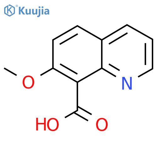 7-methoxyquinoline-8-carboxylic acid structure