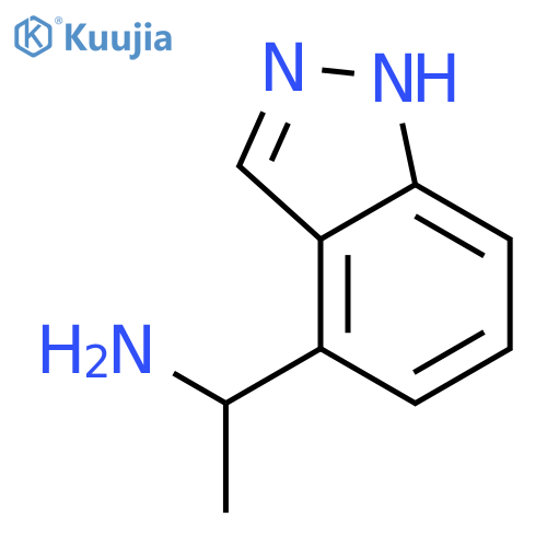 a-Methyl-1H-Indazole-4-methanamine structure
