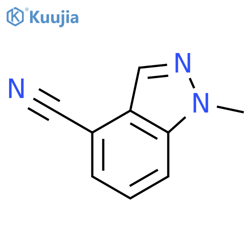 1-Methyl-1H-indazole-4-carbonitrile structure