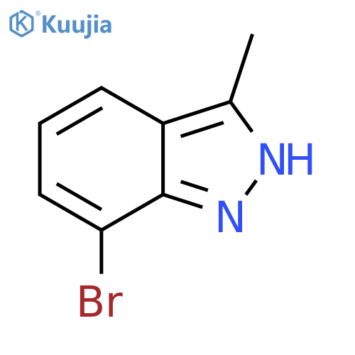 7-Bromo-3-methyl-1H-indazole structure