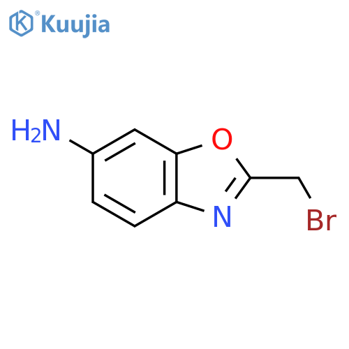6-Amino-2-(bromomethyl)benzo[d]oxazole structure