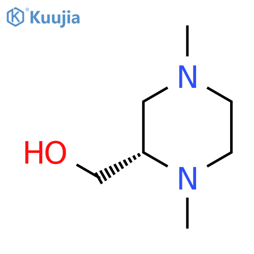(S)-(1,4-Dimethylpiperazin-2-YL)methanol structure