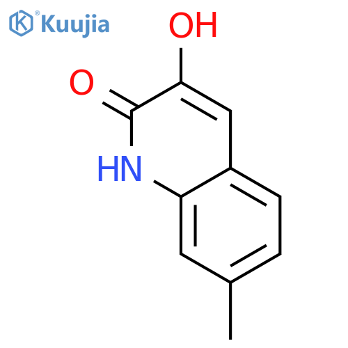 3-hydroxy-7-methyl-2(1H)-Quinolinone structure