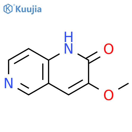 3-methoxy-1,6-Naphthyridin-2(1H)-one structure