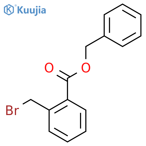 Benzyl 2-(bromomethyl)benzoate structure