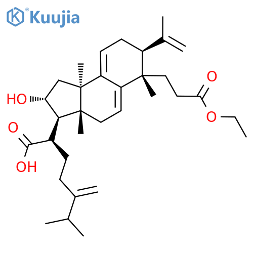 Poricoic acid AE structure