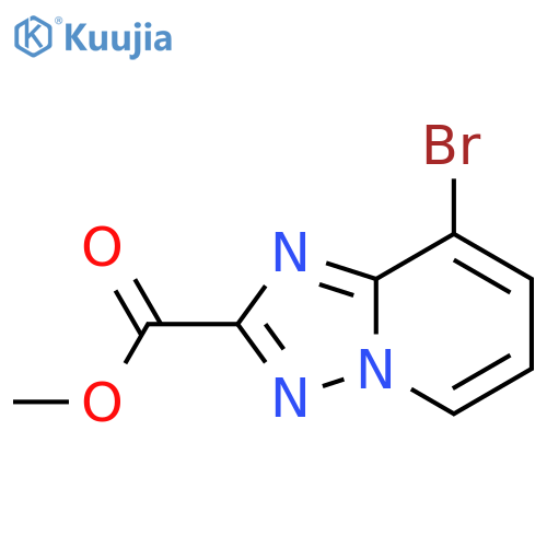 methyl 8-bromo-[1,2,4]triazolo[1,5-a]pyridine-2-carboxylate structure