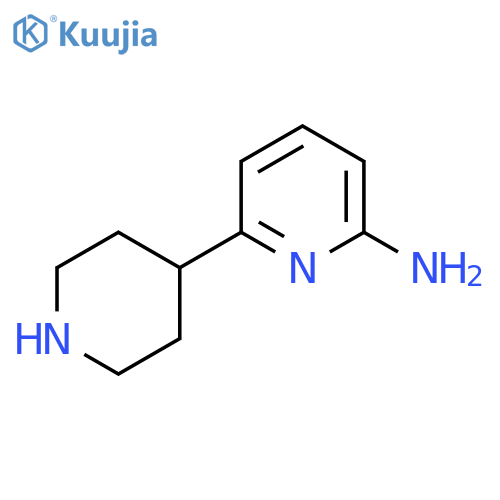 6-(Piperidin-4-yl)pyridin-2-amine structure