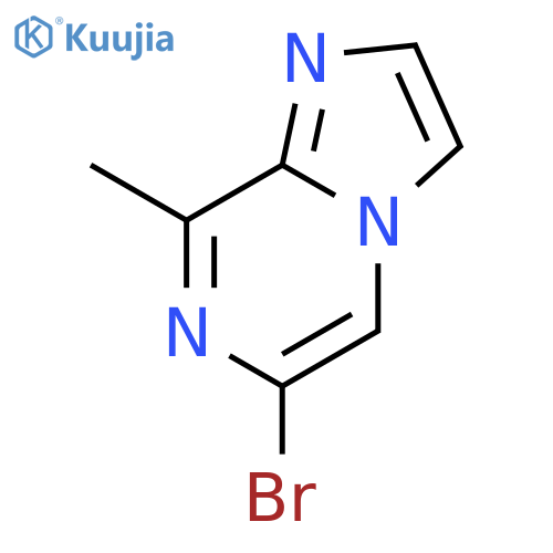 6-Bromo-8-methylimidazo1,2-apyrazine structure