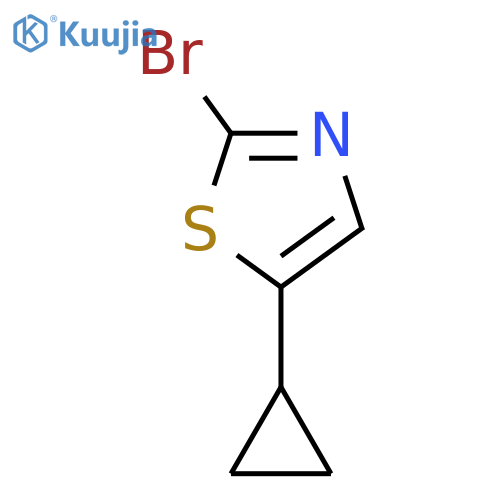 2-BroMo-5-cyclopropylthiazole structure