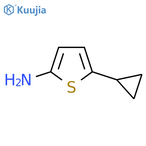 5-Cyclopropylthiophen-2-amine structure