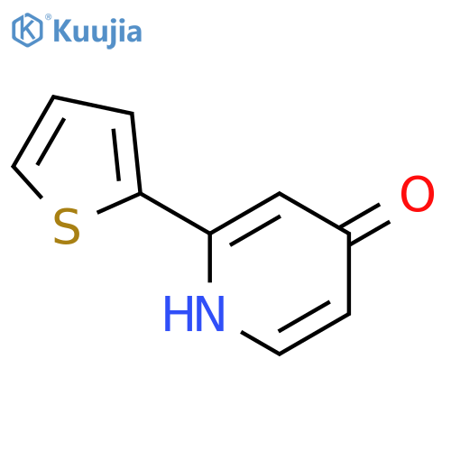 2-(Thiophen-2-yl)pyridin-4(1H)-one structure
