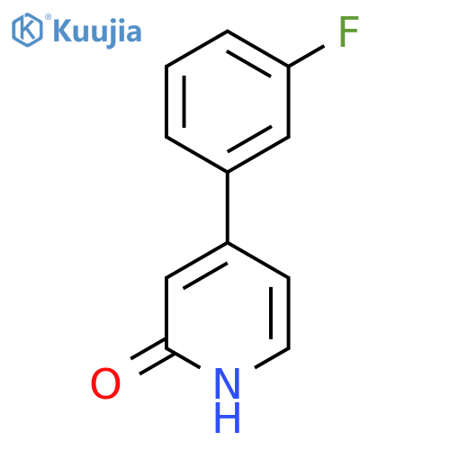 4-(3-Fluorophenyl)pyridin-2(1H)-one structure