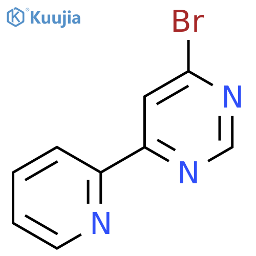 4-bromo-6-(pyridin-2-yl)pyrimidine structure