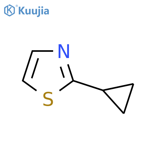 2-cyclopropyl-1,3-thiazole structure
