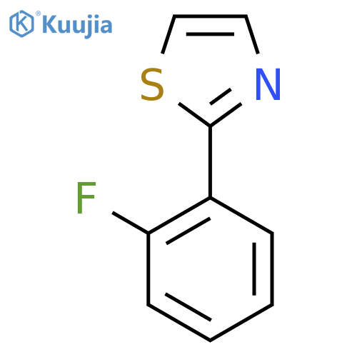 2-(2-Fluorophenyl)thiazole structure
