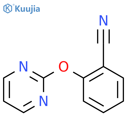 2-(Pyrimidin-2-yloxy)benzonitrile structure
