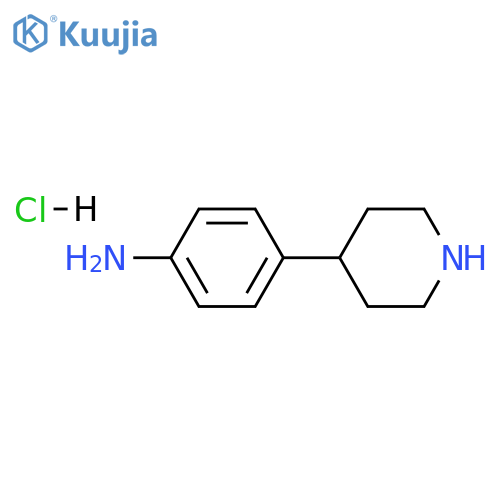 4-(Piperidin-4-yl)aniline dihydrochloride structure