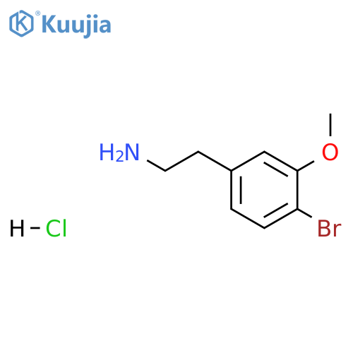 2-(3-Methoxy-4-bromophenyl)-ethylamine Hydrochloride structure