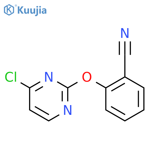 2-(2-Cyanophenoxy)-4-chloropyrimidine structure
