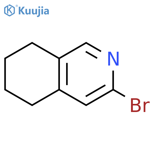 3-BROMO-5,6,7,8-TETRAHYDROISOQUINOLINE structure